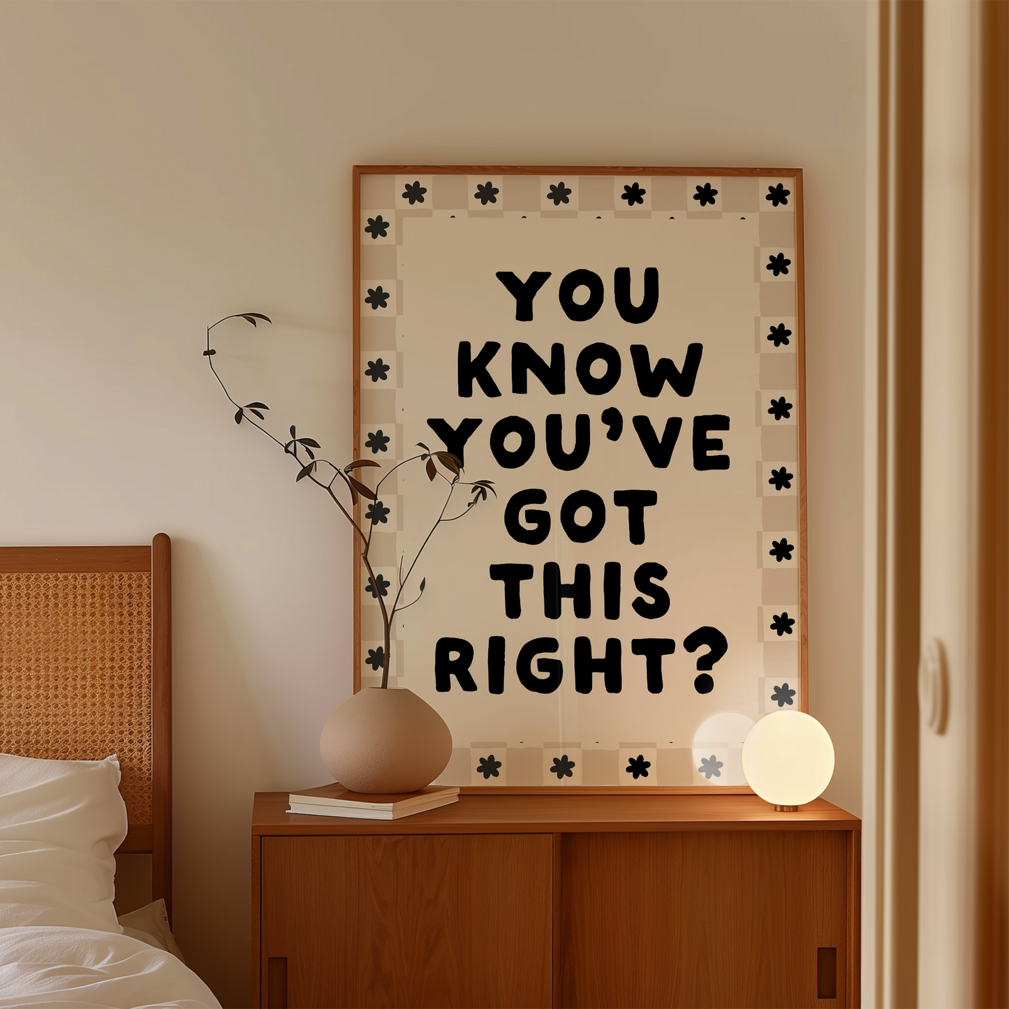 Digital Download | You Know You've Got This Right | Black and Cream