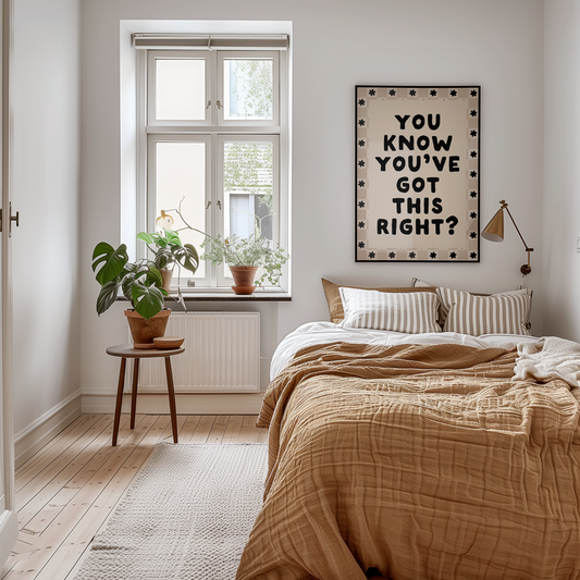 Digital Download | You Know You've Got This Right | Black and Cream