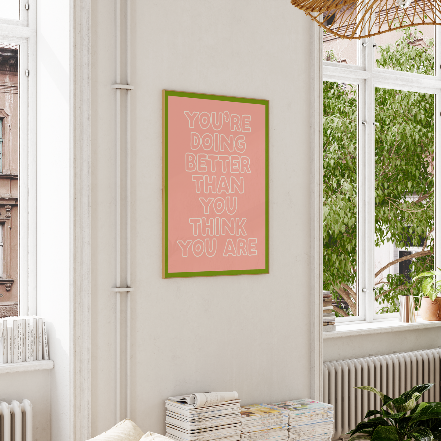 Digital Download | You're Doing Better Than You Think | Pear and Peach
