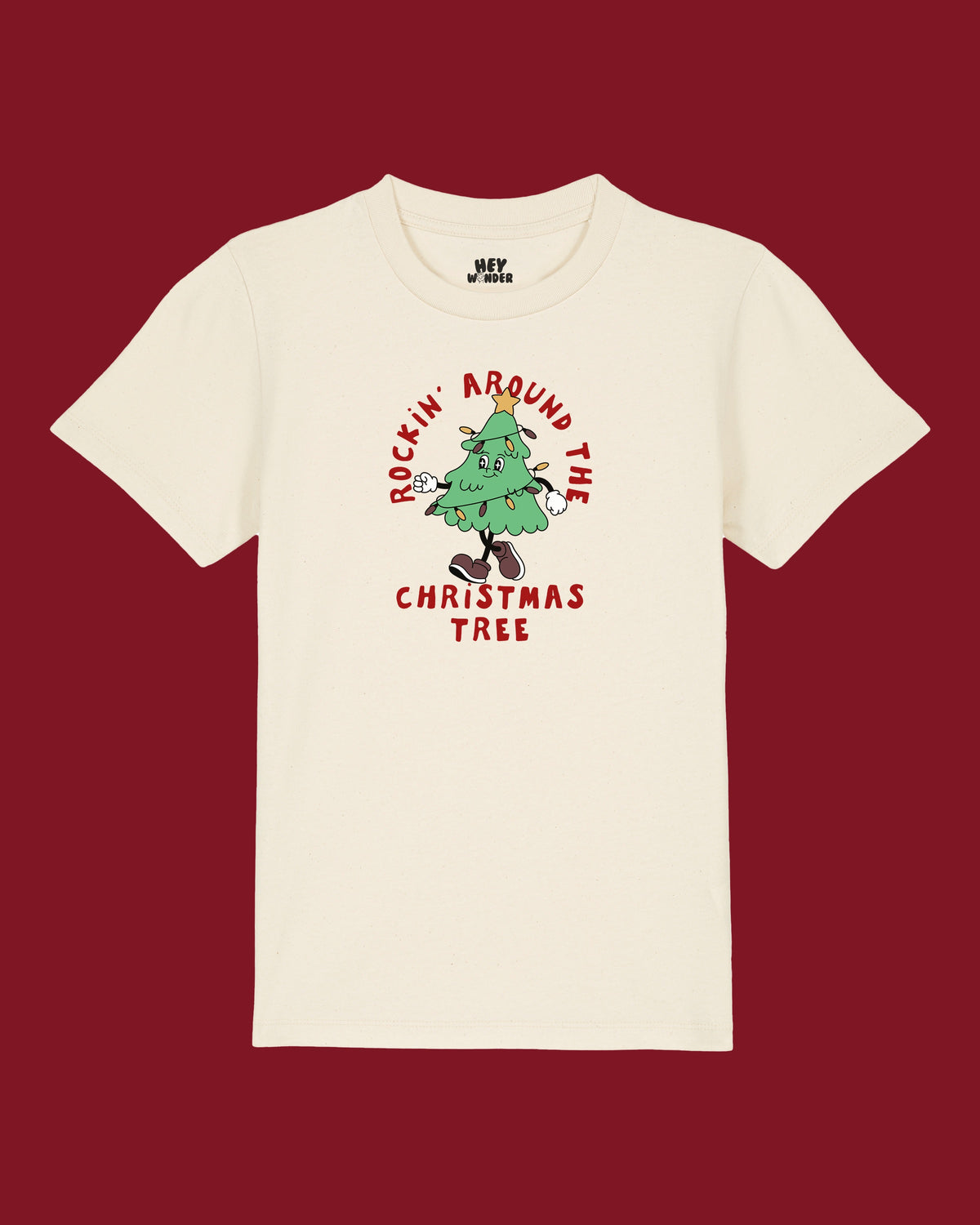 Rockin' Around The Christmas Tree | Kids Christmas T Shirt