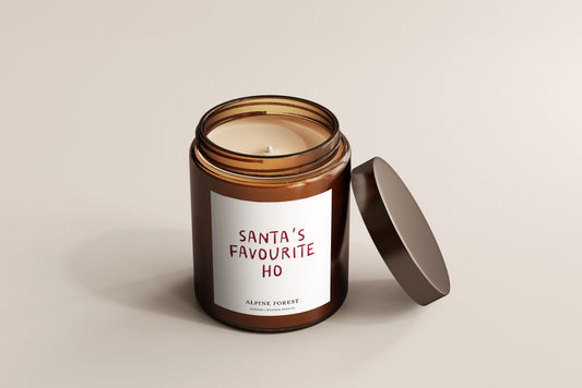 Christmas Candle | Santa's Favourite Ho