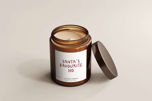 Santa's Favourite Ho | Christmas Candle