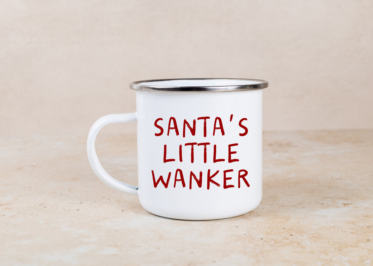 Santa's Little Wanker | Christmas Mug