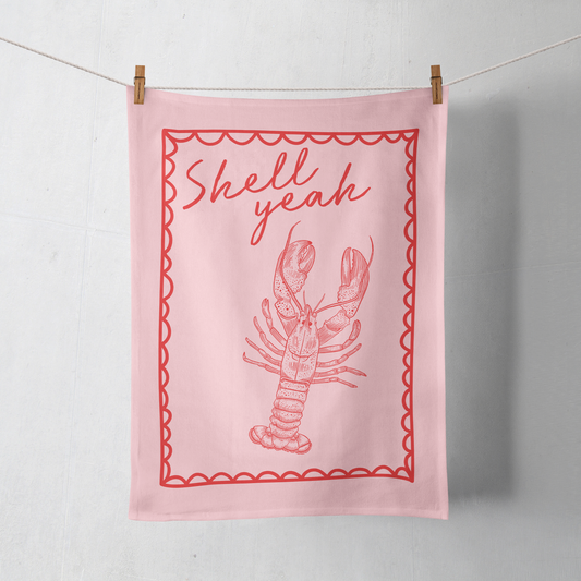 Shell Yeah | Tea Towel