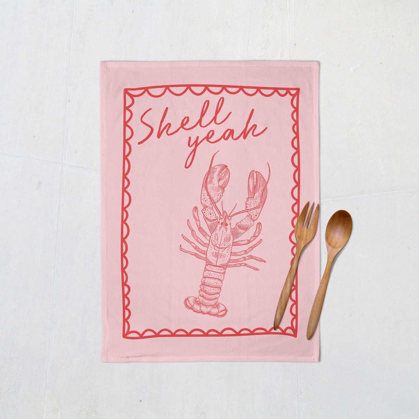 Shell Yeah | Tea Towel