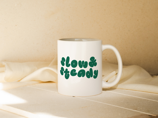 WISDOM & WONDER DESIGNS X MIND | Slow & Steady | Mug