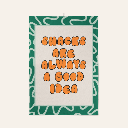 Snacks Are Always A Good Idea | Tea Towel