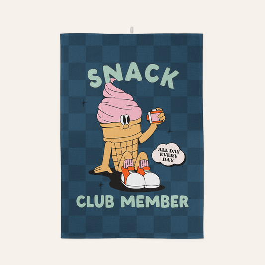 Snack Club Member | Tea Towel