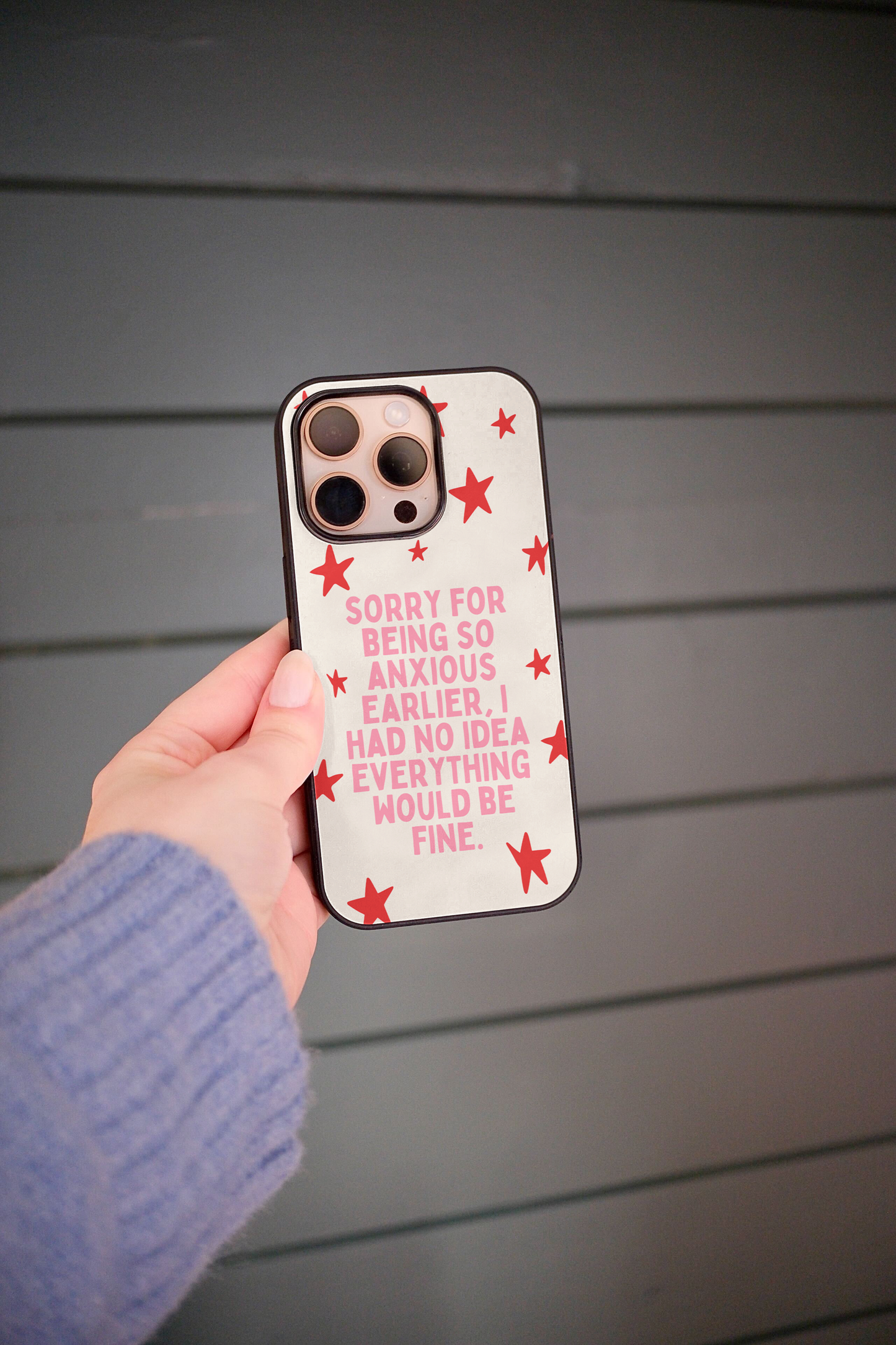 Sorry For Being So Anxious | Phone Case