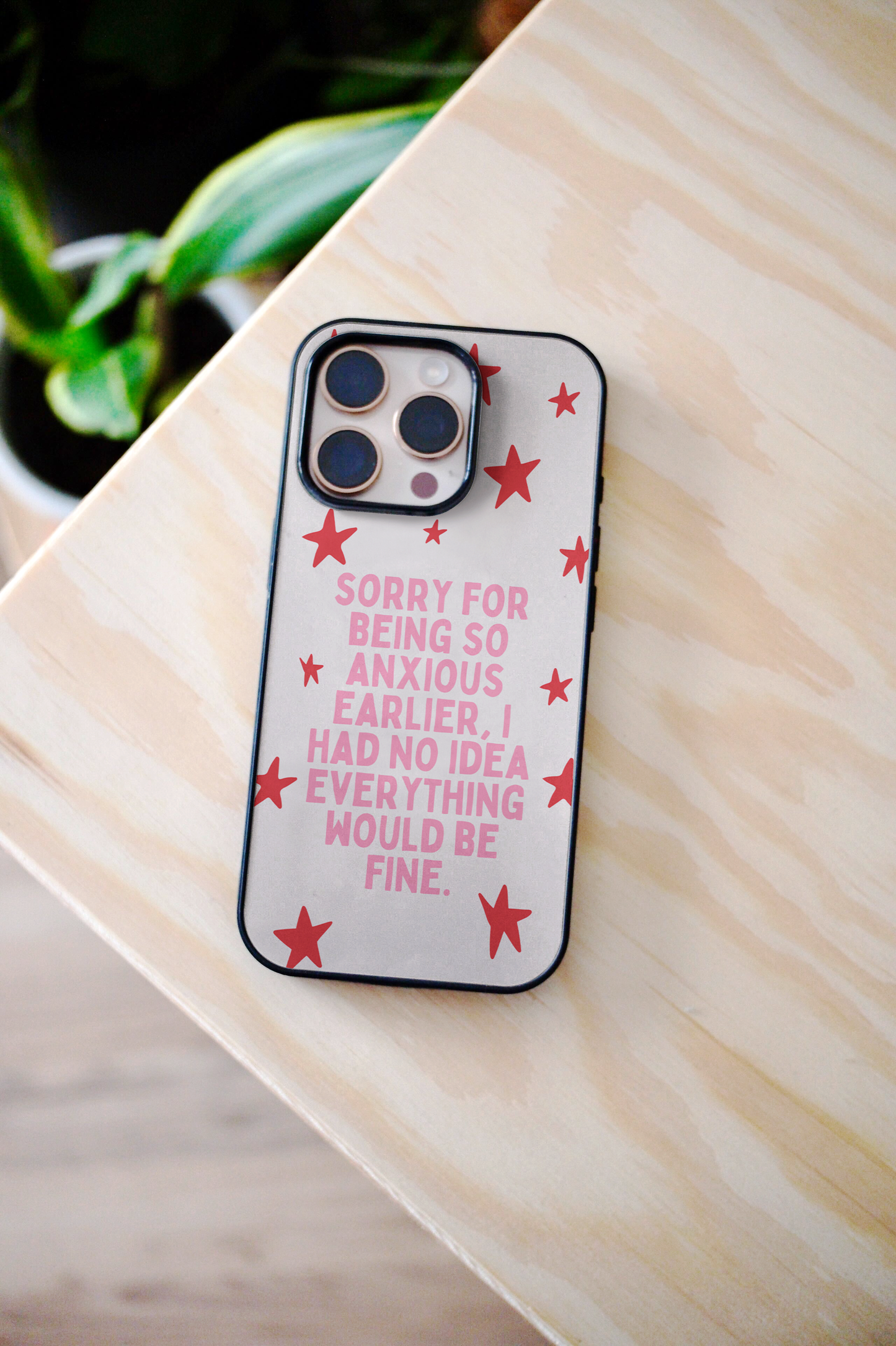 Sorry For Being So Anxious | Phone Case