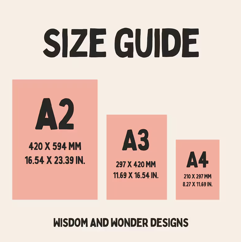 Lustre / A4 / Black Framed | Custom For Lucy | Framed | Be Brave For Me Frank | Sage and Cream | Art Print | Wisdom and Wonder Designs