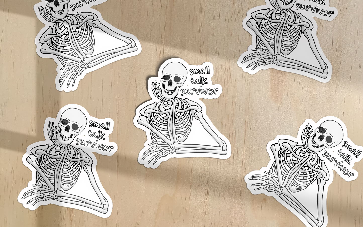 Small Talk Survivor | Sticker