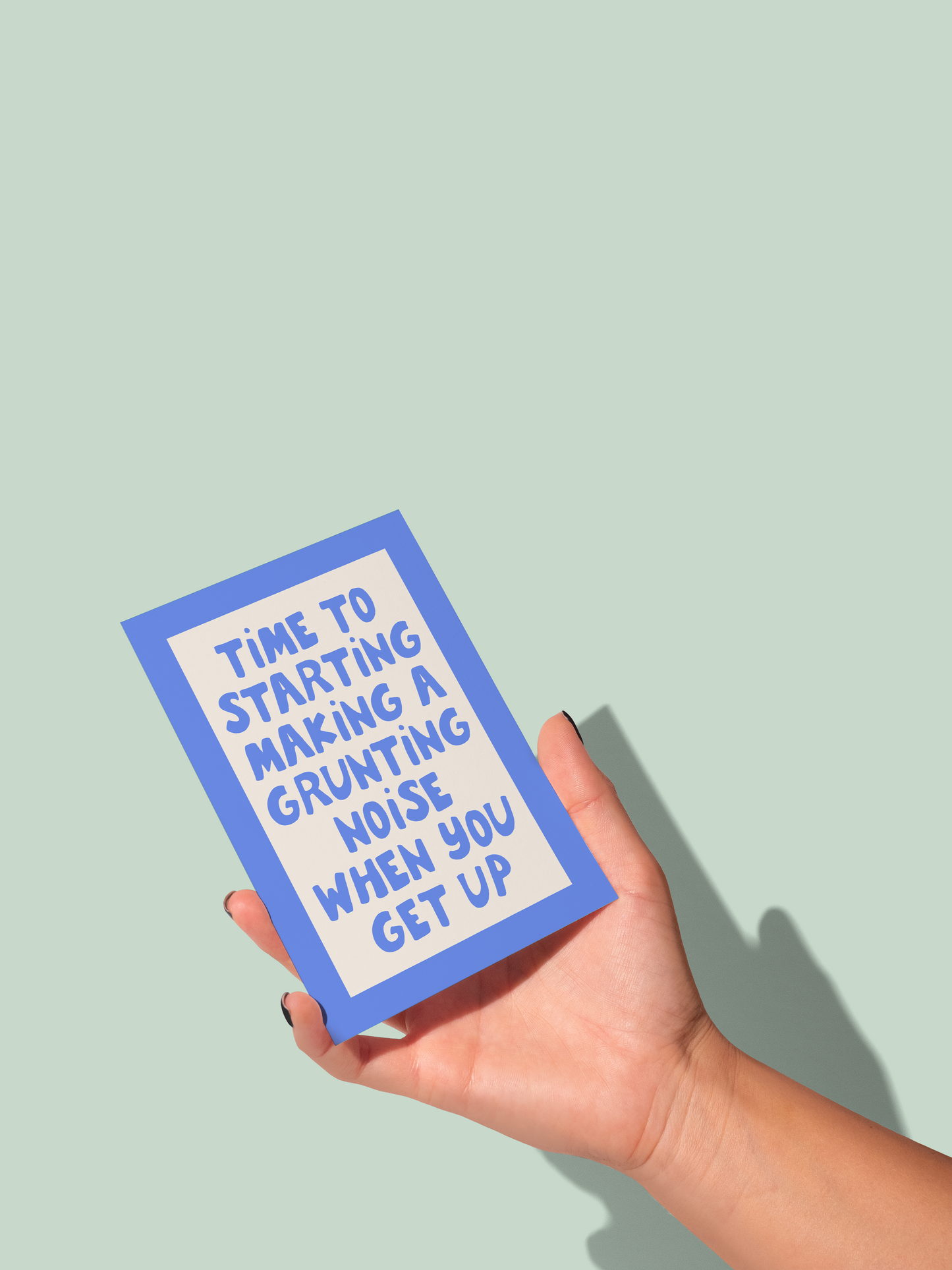 Time To Start Making | Greeting Card