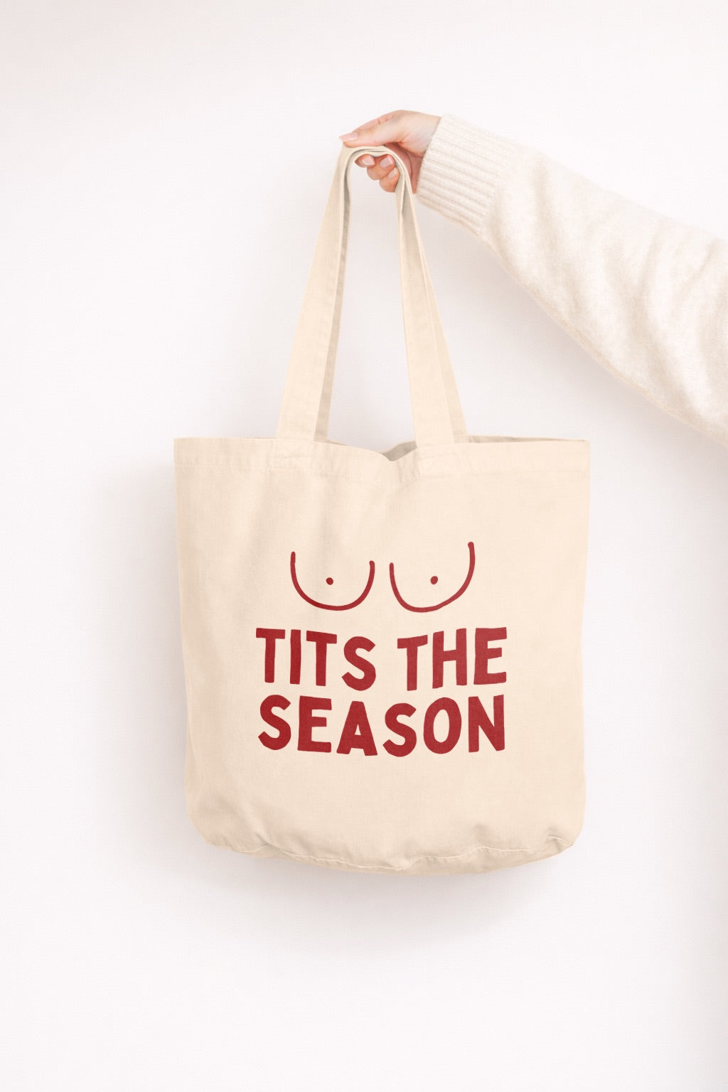 Tits The Season | Christmas Tote Bag