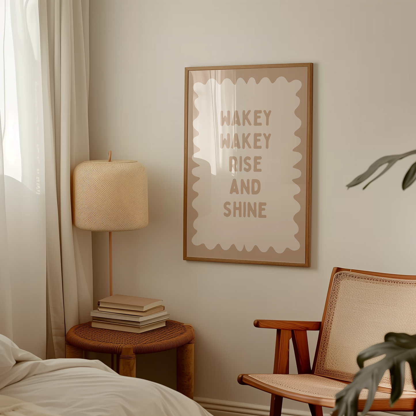 Wakey Wakey Rise and Shine | Toast and Cream | Art Print