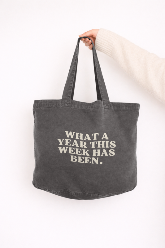 What A Year This Week Has Been | Tote Bag
