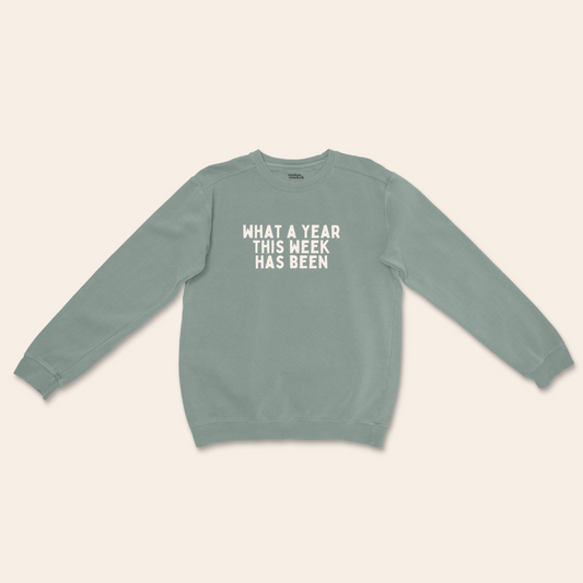 What A Year This Week Has Been | Unisex Sweatshirt