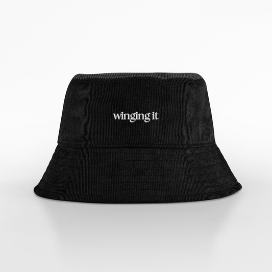 Winging It | Organic Cord Bucket Hat