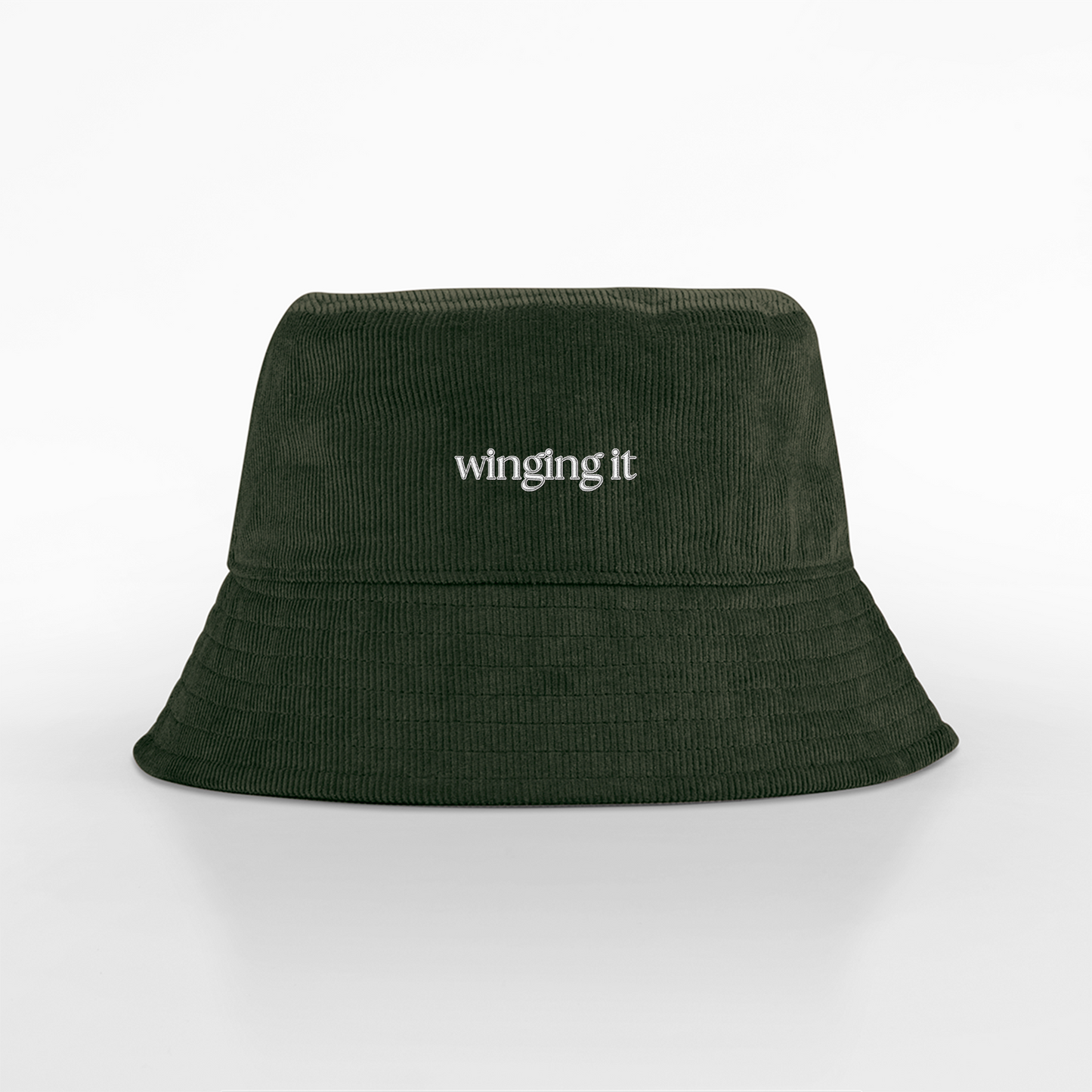 Winging It | Organic Cord Bucket Hat