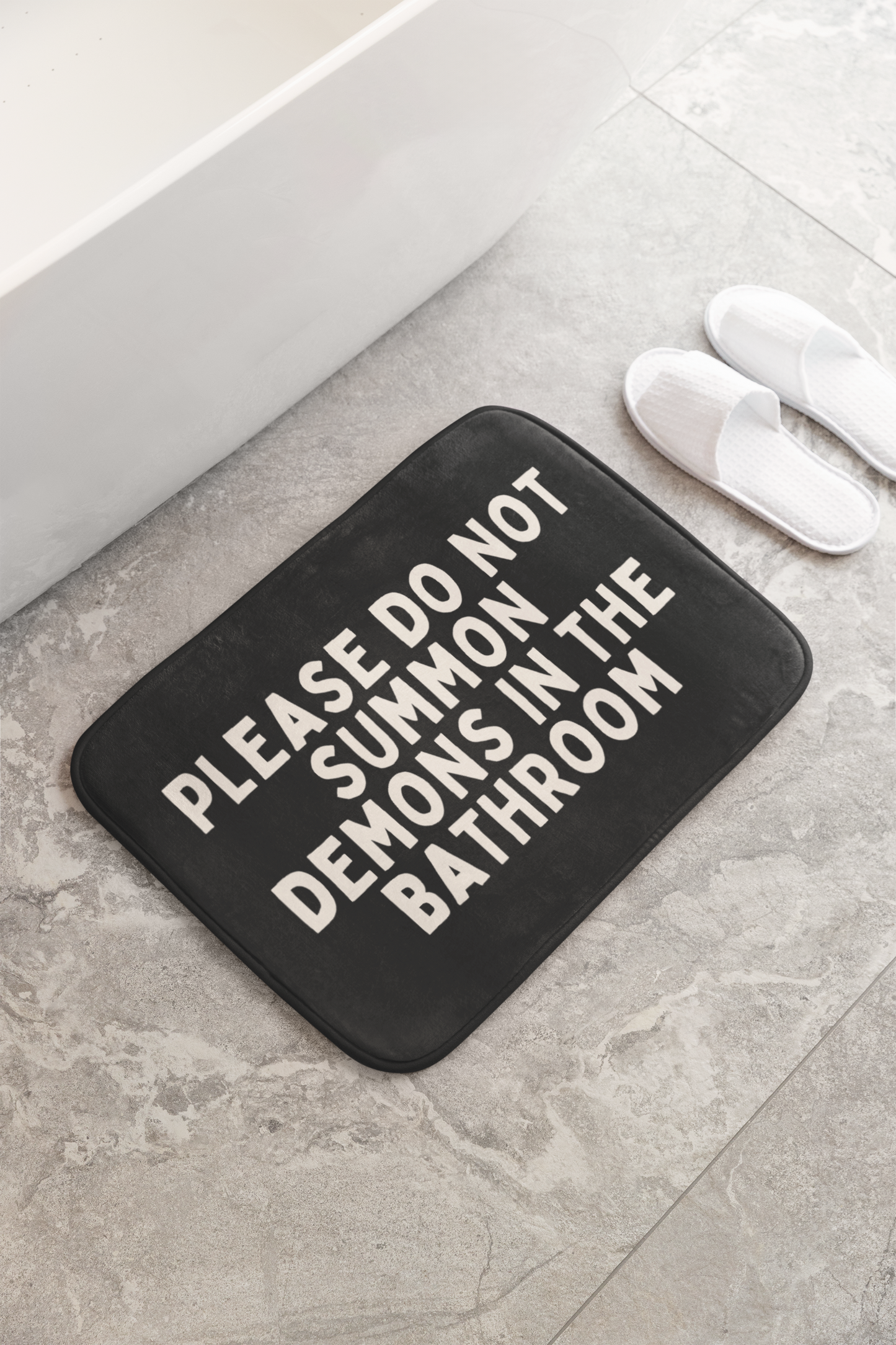 Please Don't Summon The Demons | Bath Mat