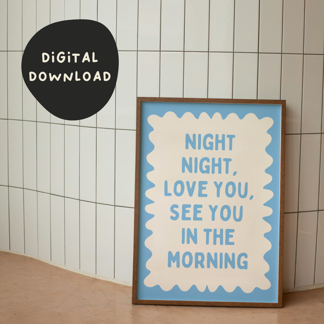 Digital Download | Night Night | Custom for Katie
