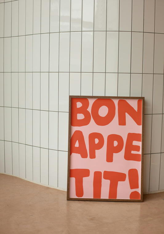 Digital Download | Bon Appetit | Lobster & Cotton Pink