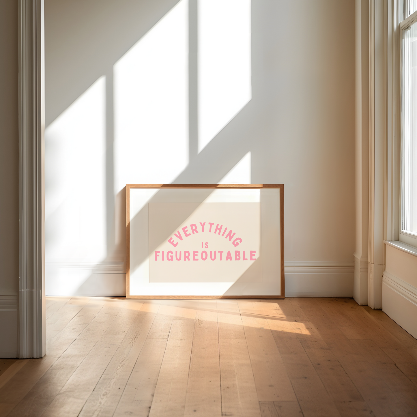 Everything Is Figureoutable | Landscape | Art Print