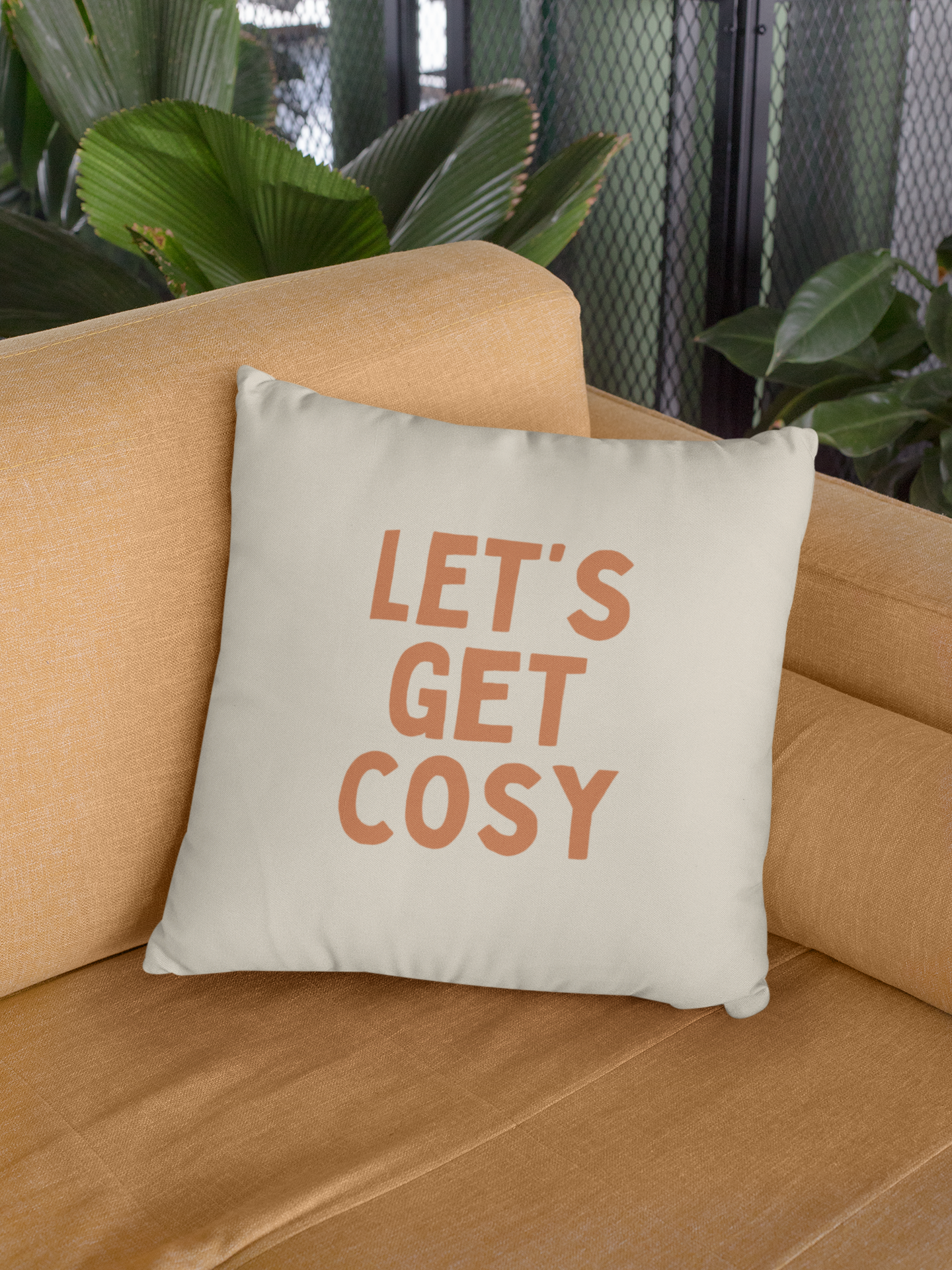 Let's Get Cosy | Toast and Cream | Cushion