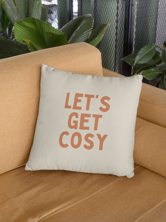 Let's Get Cosy | Toast and Cream | Cushion