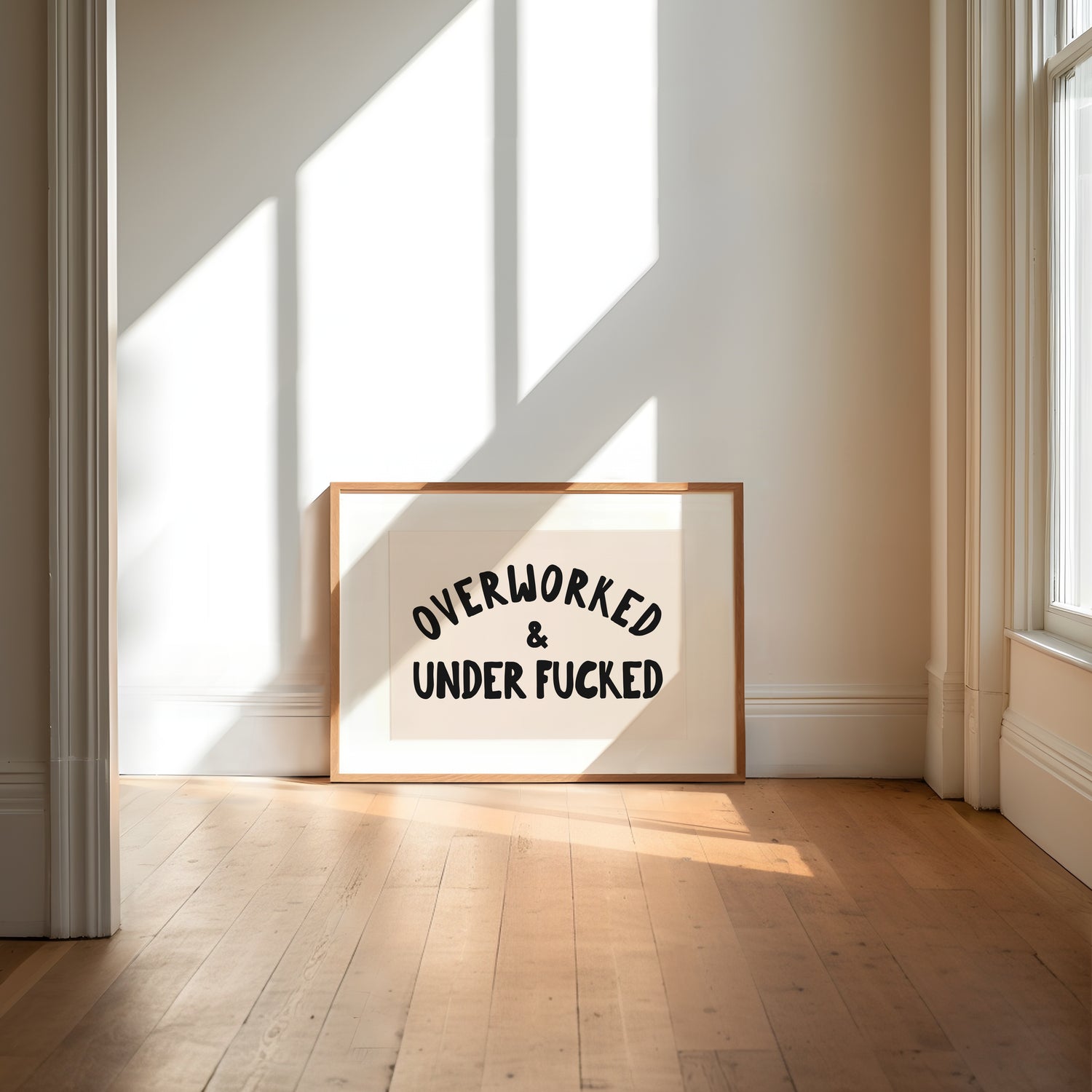 OVERWORKED & UNDER FUCKED