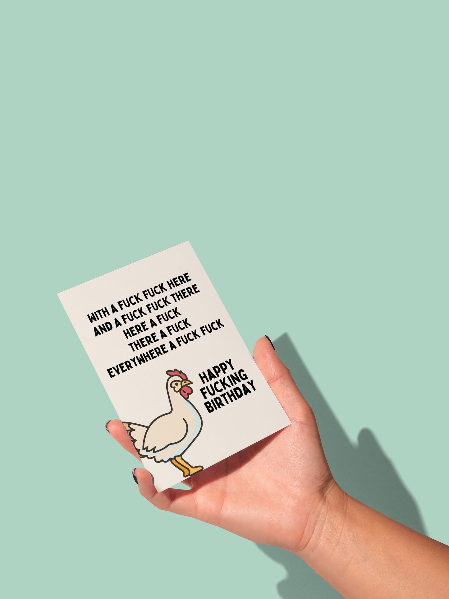 Happy Fucking Birthday | Greeting Card