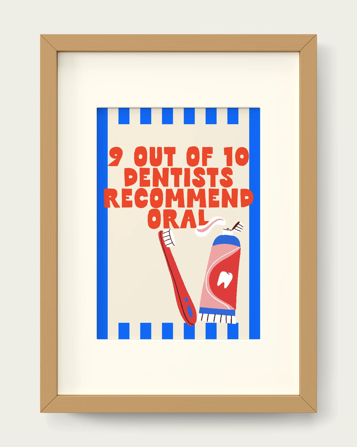 True-Blue/Oak+mount