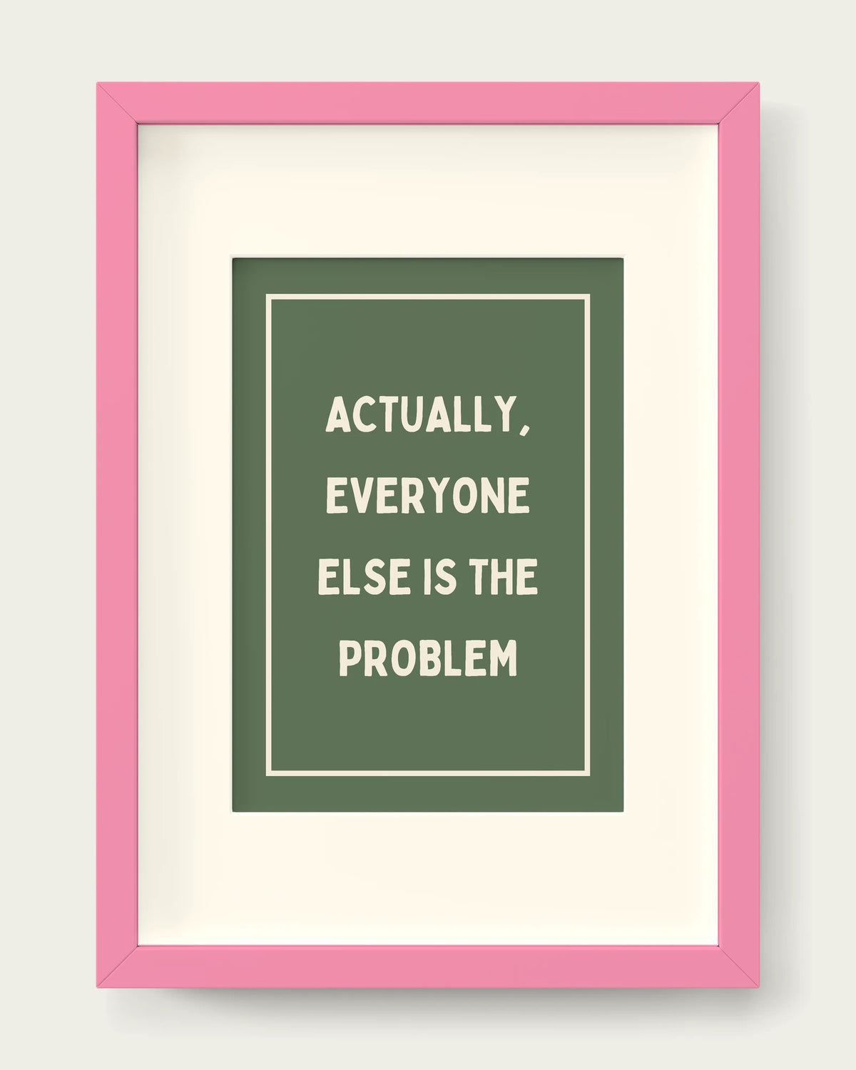 Olive-Green/Pink+mount