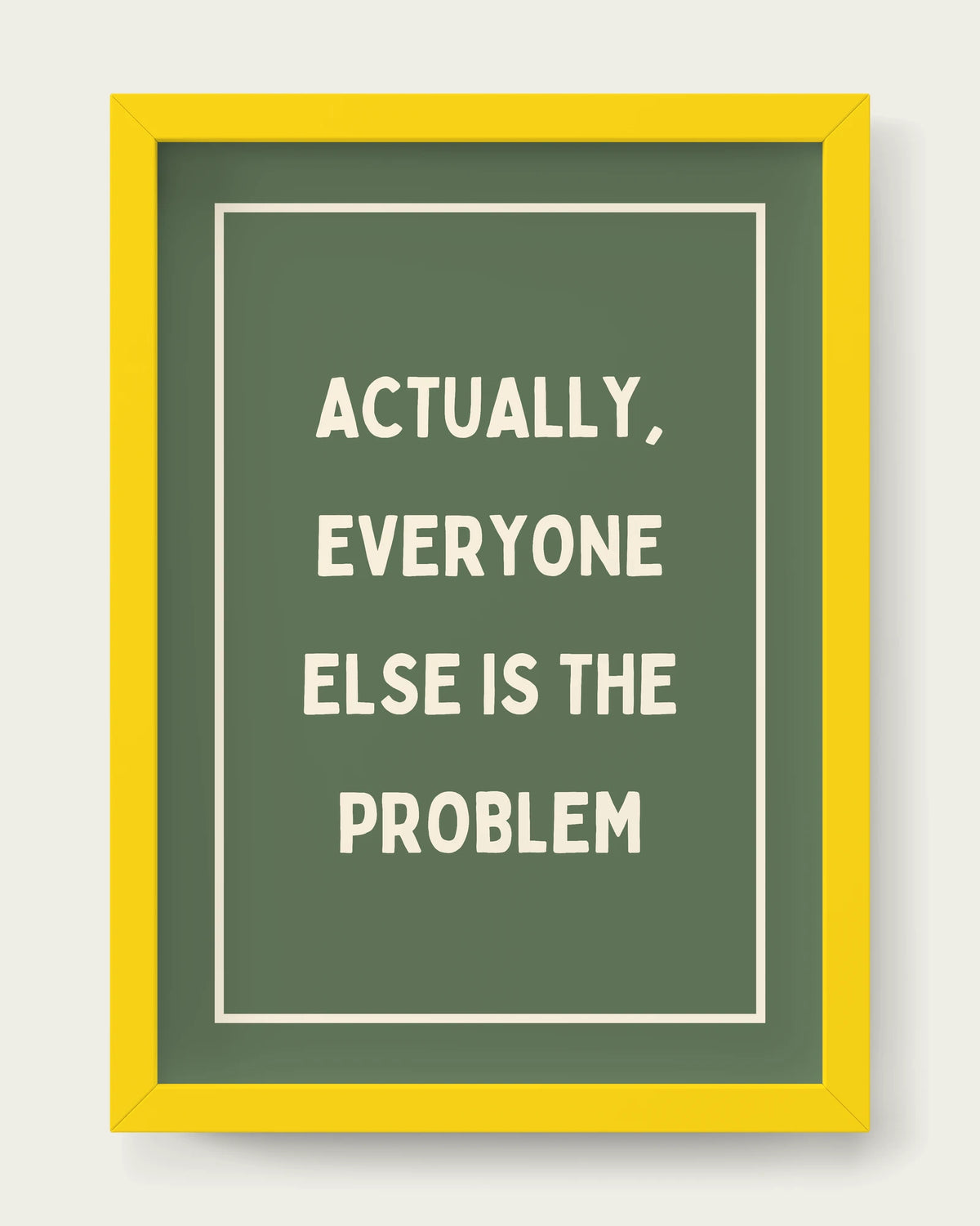 Olive-Green/Yellow