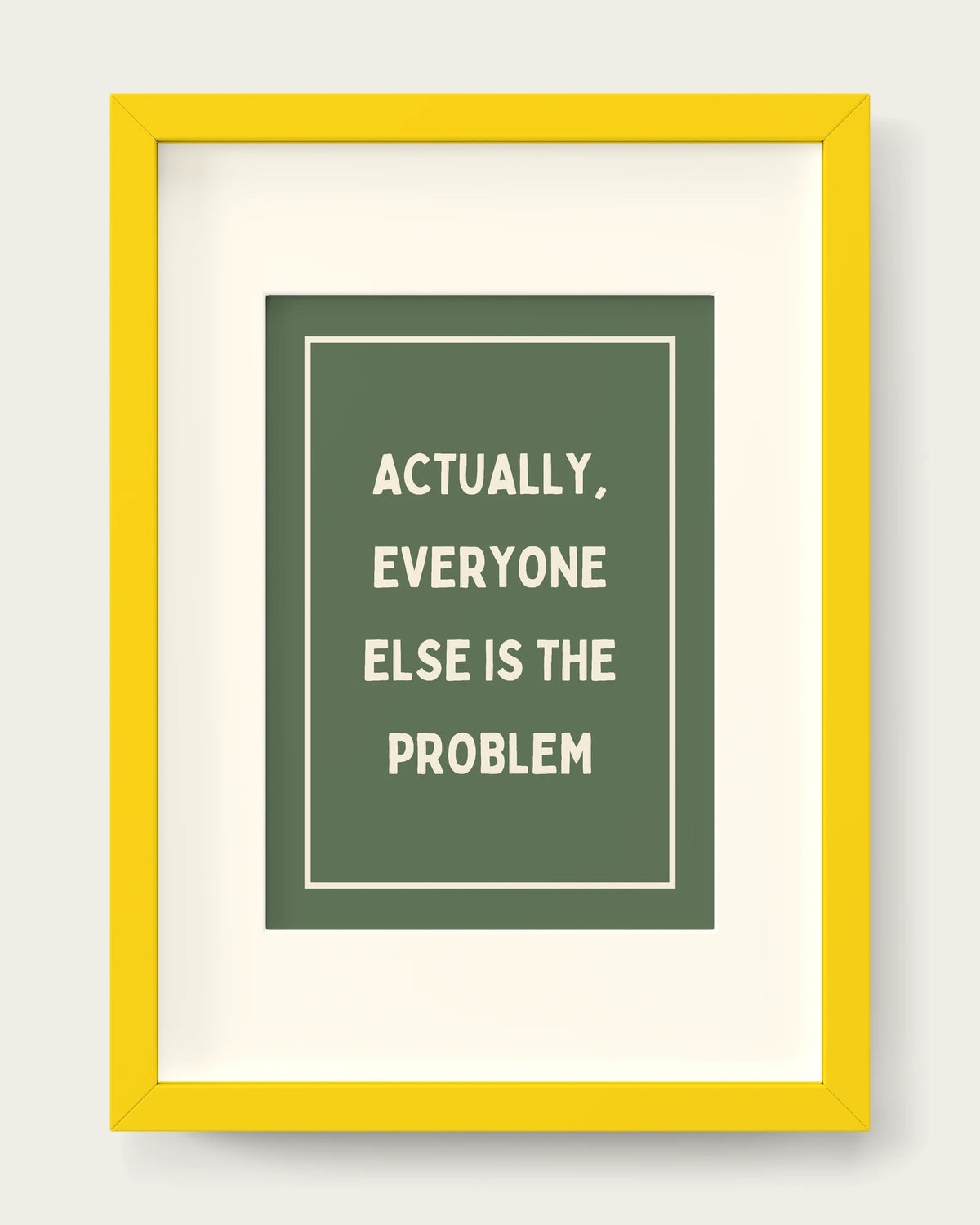 Olive-Green/Yellow+mount