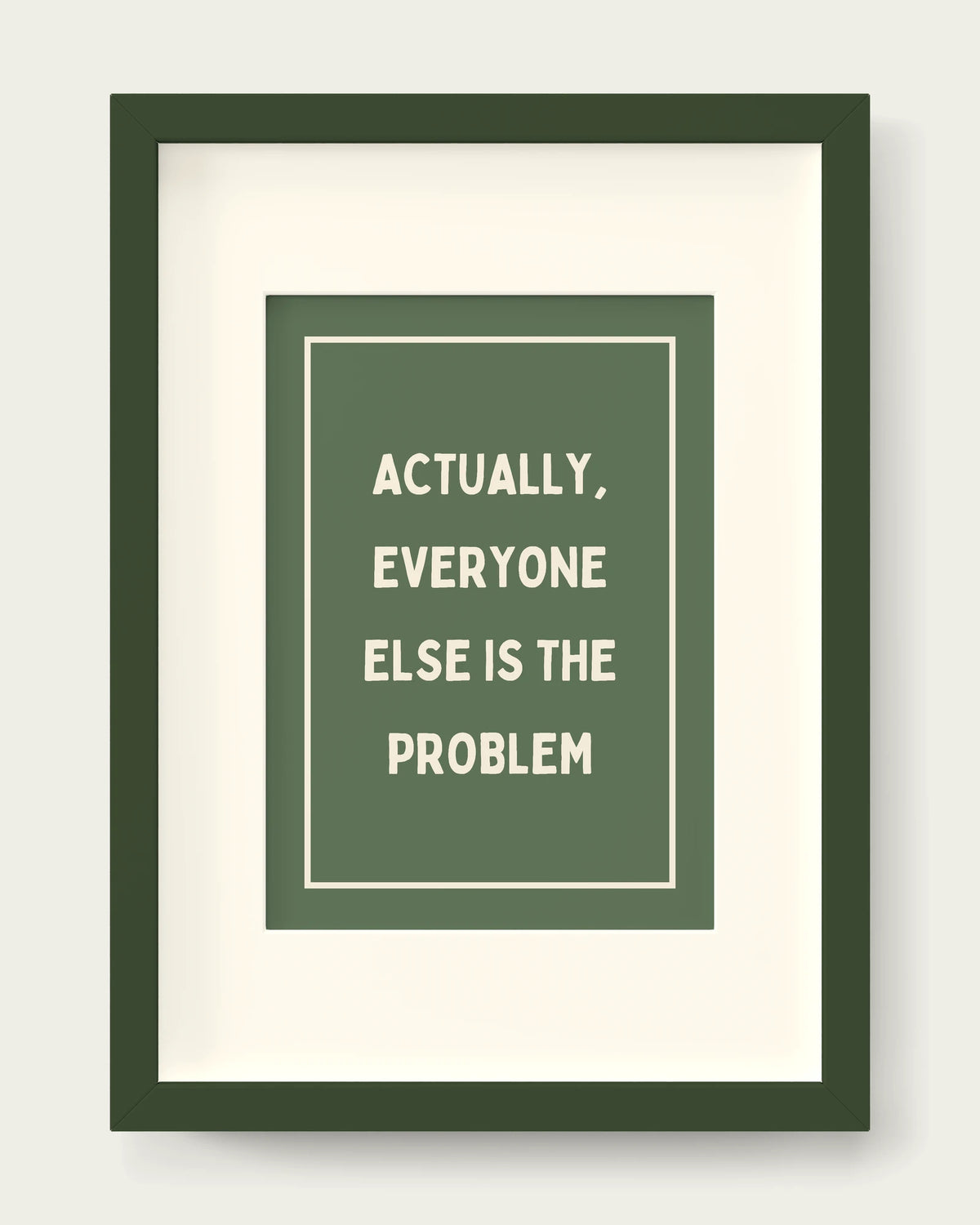Olive-Green/Dark Green+mount