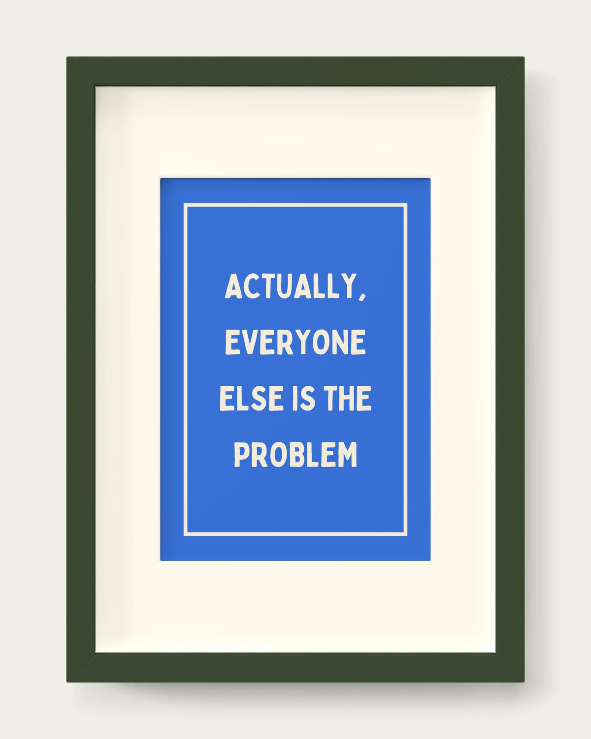 True-Blue/Dark Green+mount