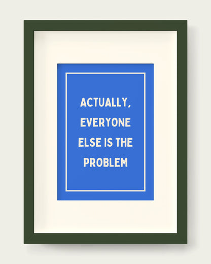 True-Blue/Dark Green+mount