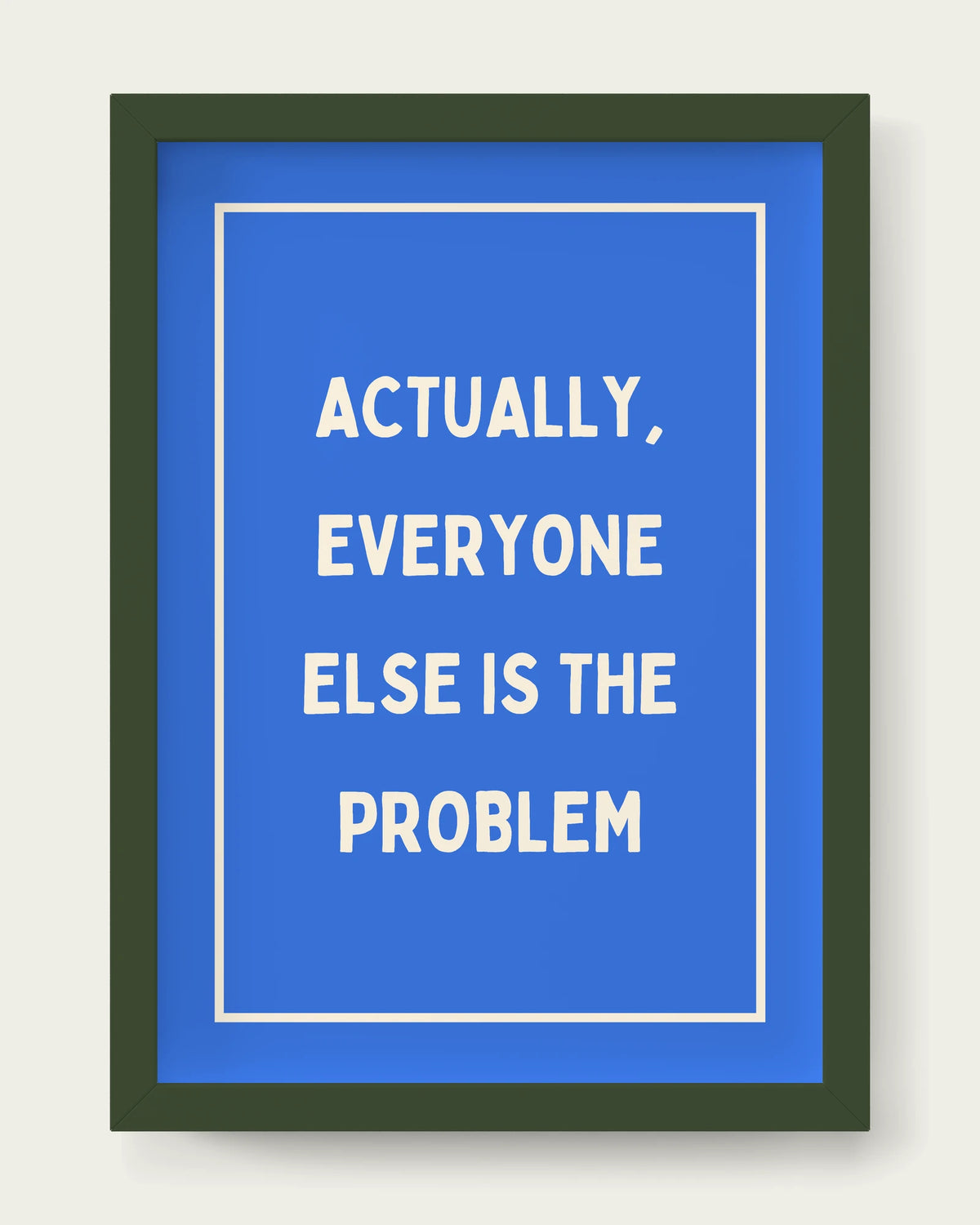True-Blue/Dark Green