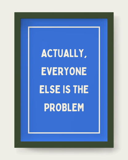 True-Blue/Dark Green