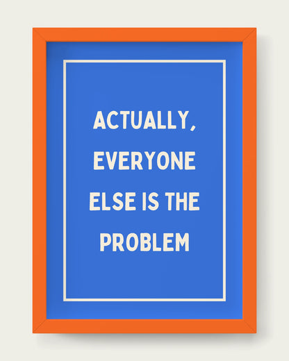 True-Blue/Orange