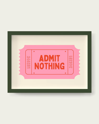 Blush-Pink/Dark Green