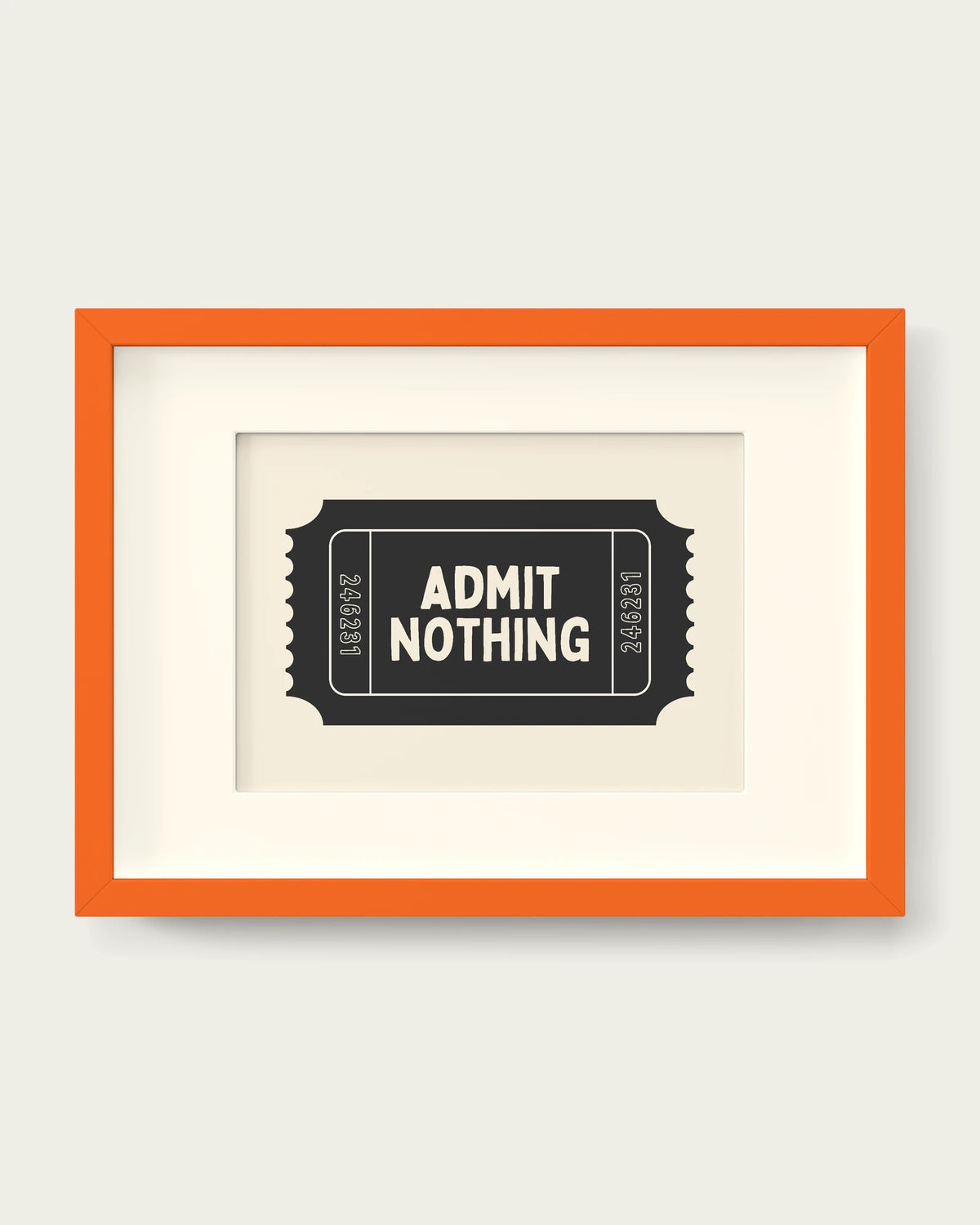 Charcoal/Orange+mount
