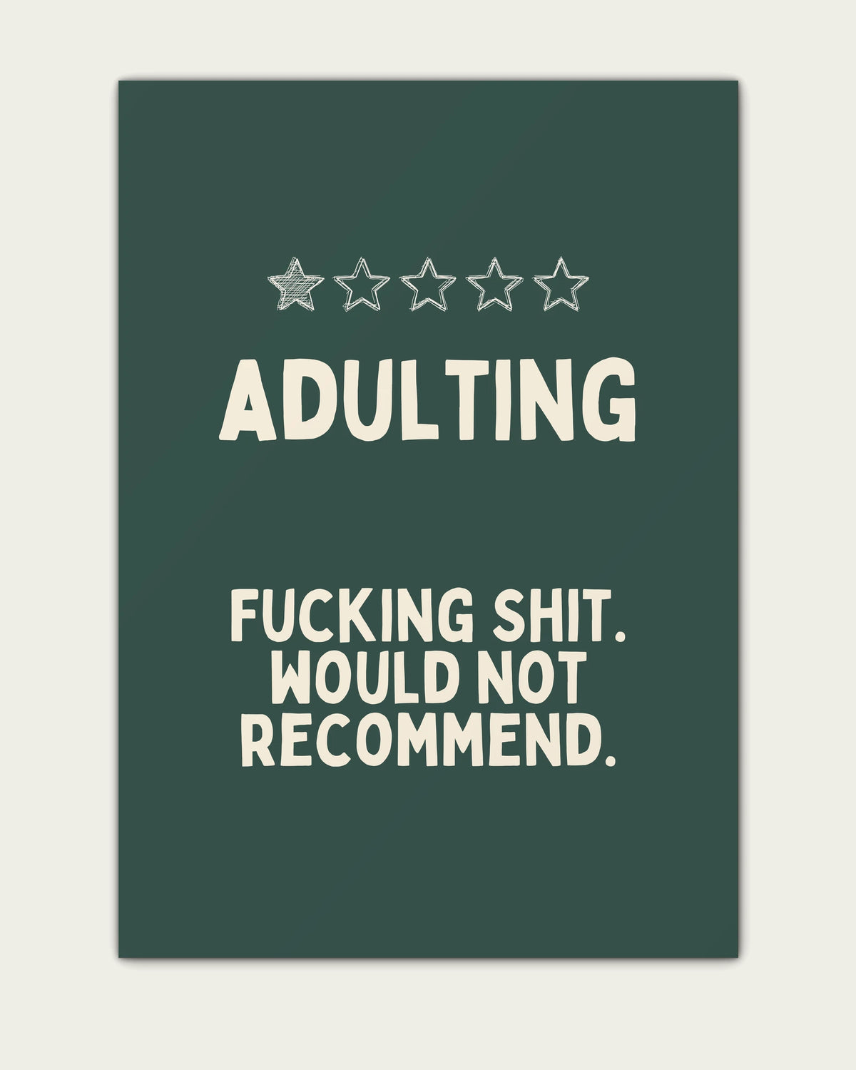 Forest-Green/Unframed
