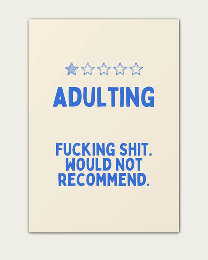 True-Blue/Unframed