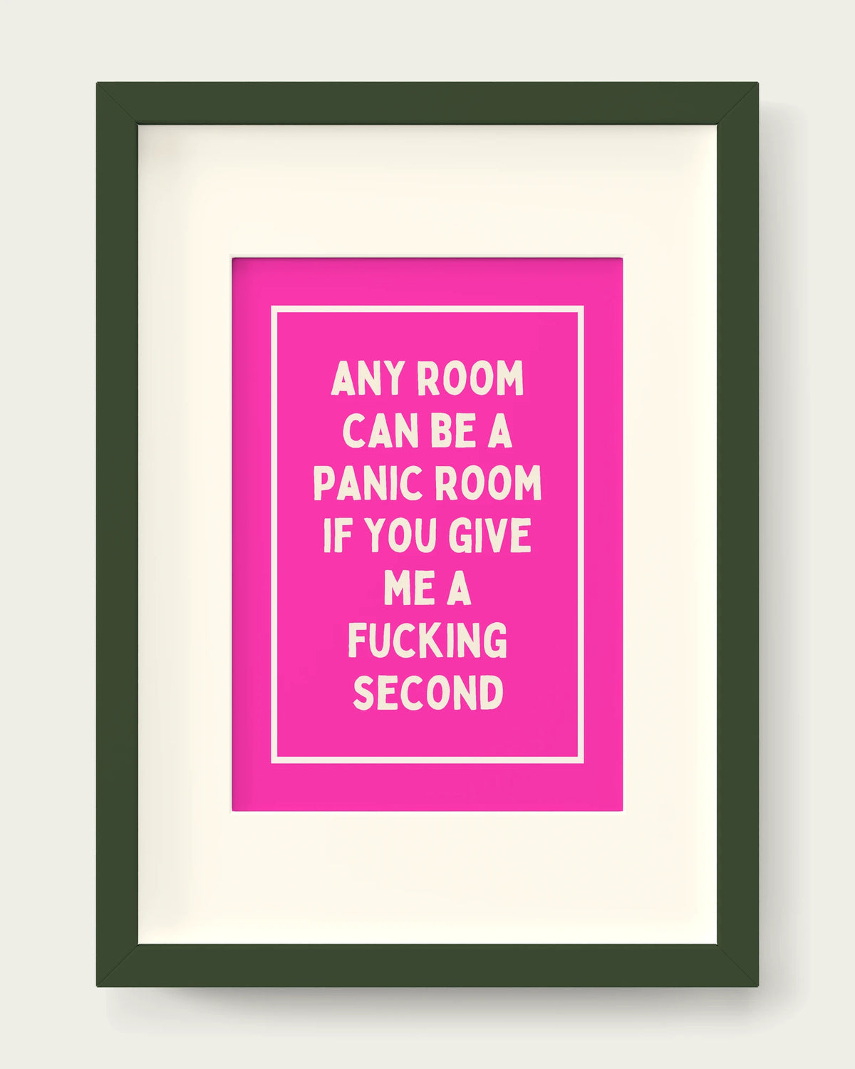 Hot-Pink/Dark Green+mount