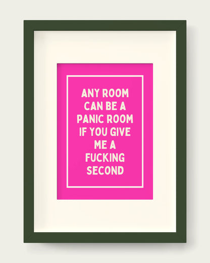 Hot-Pink/Dark Green+mount