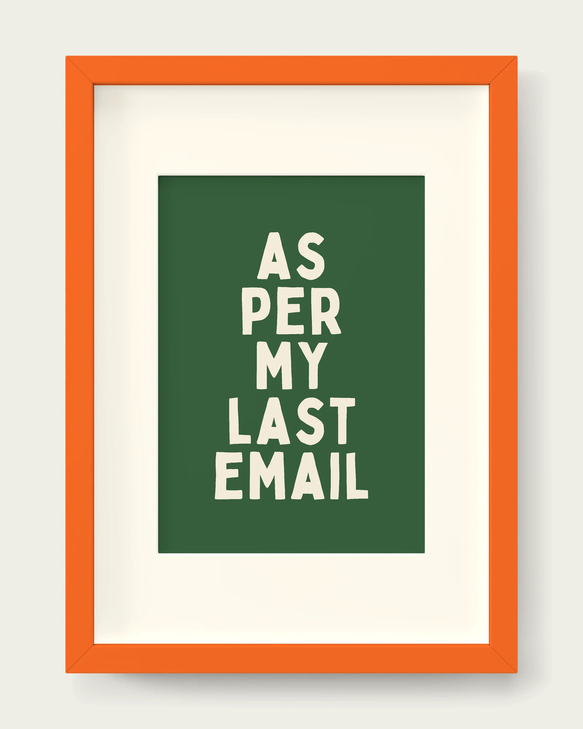 Hunter-Green/Orange+mount