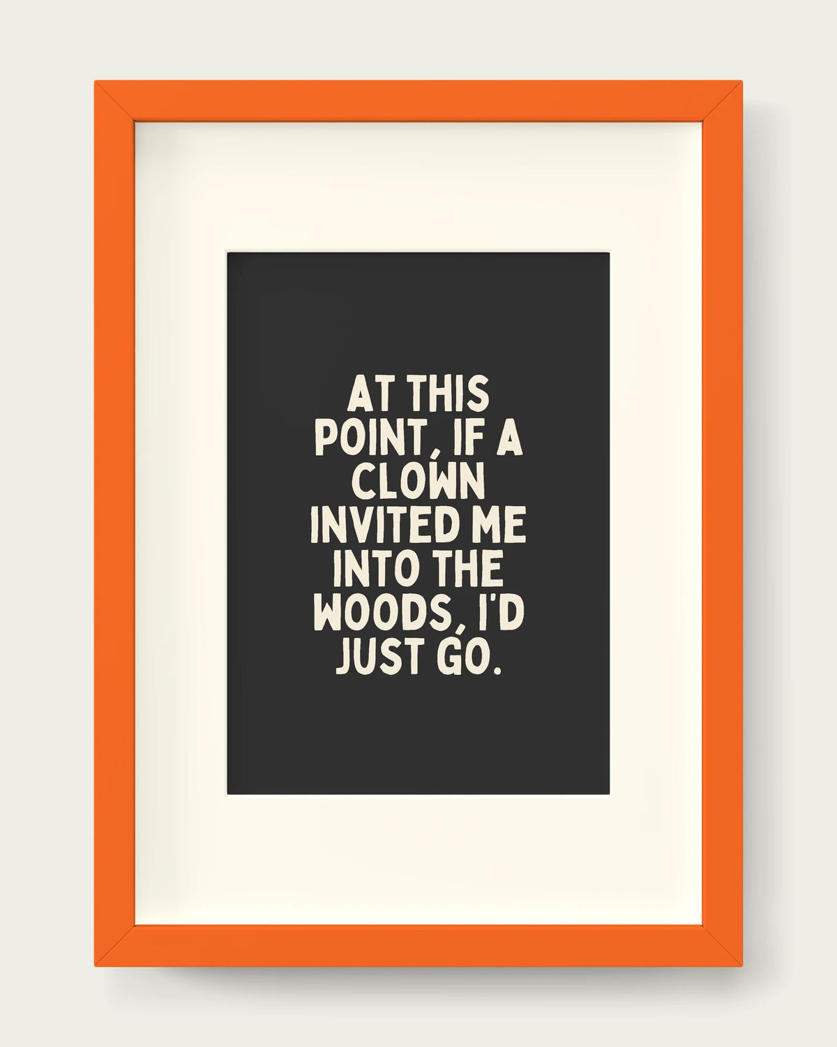 Charcoal/Orange+mount