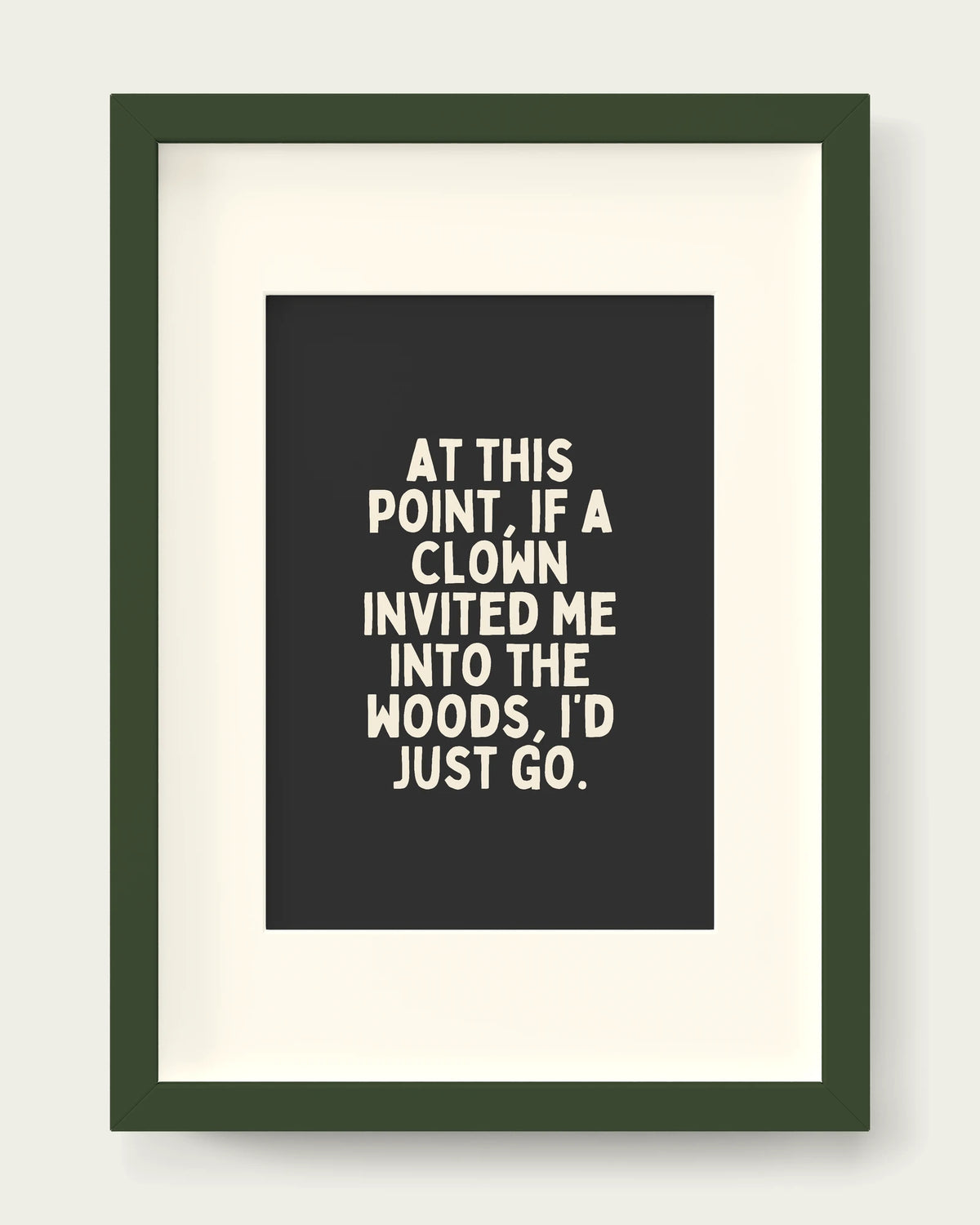 Charcoal/Dark Green+mount